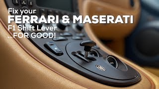 How To Fix Your Loose Ferrari/Maserati F1 Shift Lever FOR GOOD