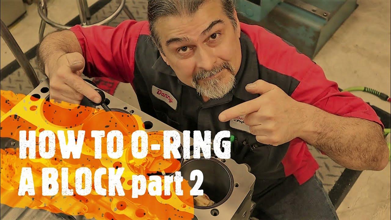How to oring a block using ISKY's GroovMatic ORinging tool. PART2