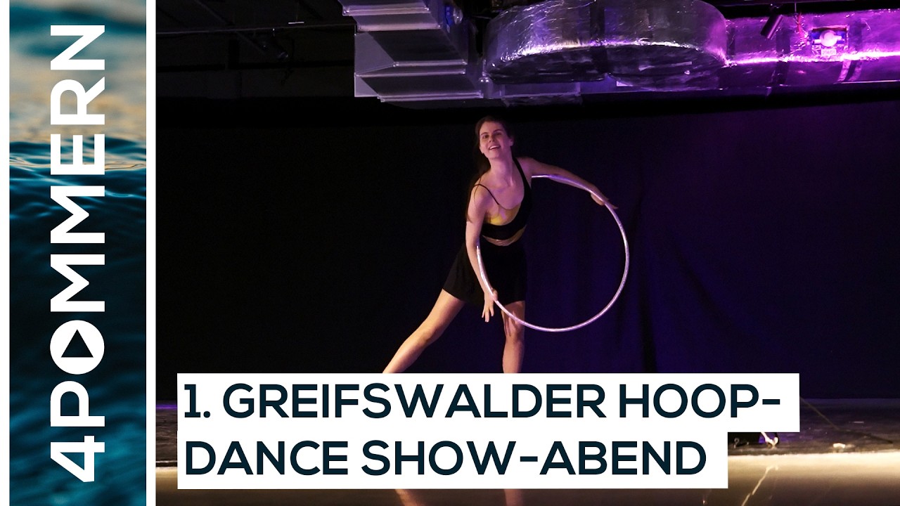 Tanzen im Kreis – Hoopdance verzaubert Greifswald | Greifswald TV