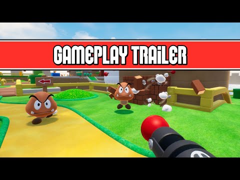 ¿Cómo se vería Super Mario Bros si fuera un shooter en primera persona?