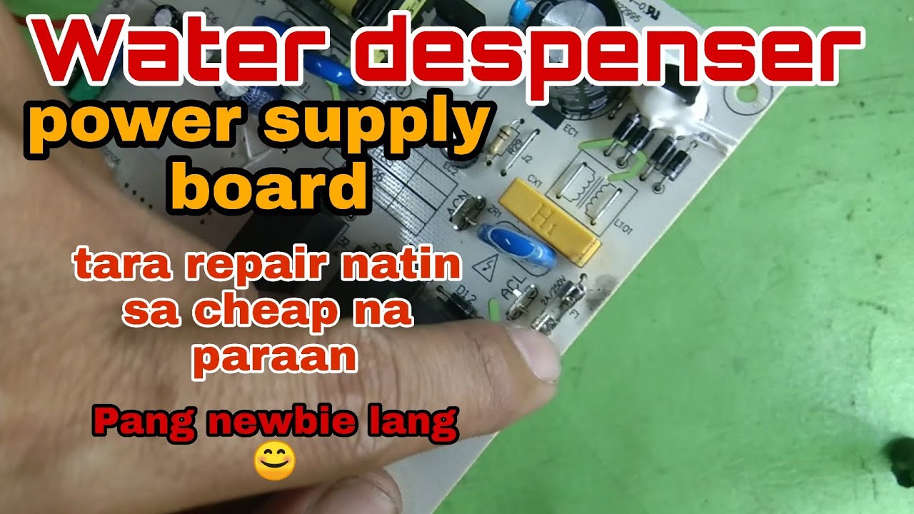 Water dispenser power supply repair done YouTube