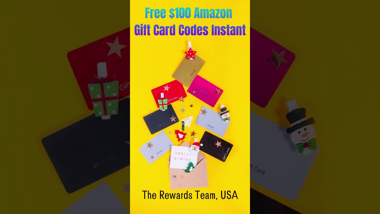 🔥 FREE AMAZON GIFT CARDS 100% LEGIT!  How to Get Amazon Gift Cards for Free 2025 