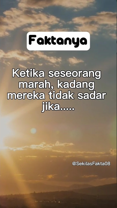 Ketika kamu marah, sebenarnya kamu...#faktapsikologi #psikologi #marah #shortsvideo #kepribadian