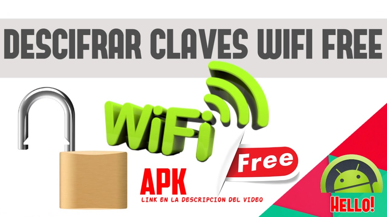 WIFI GRATIS DESCIFRAR CLAVES WIFI EN ANDROID YouTube