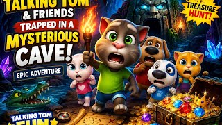 🔥 Talking Tom & Friends Trapped in a Mysterious Cave! 😱💎 Epic Adventure screenshot 5