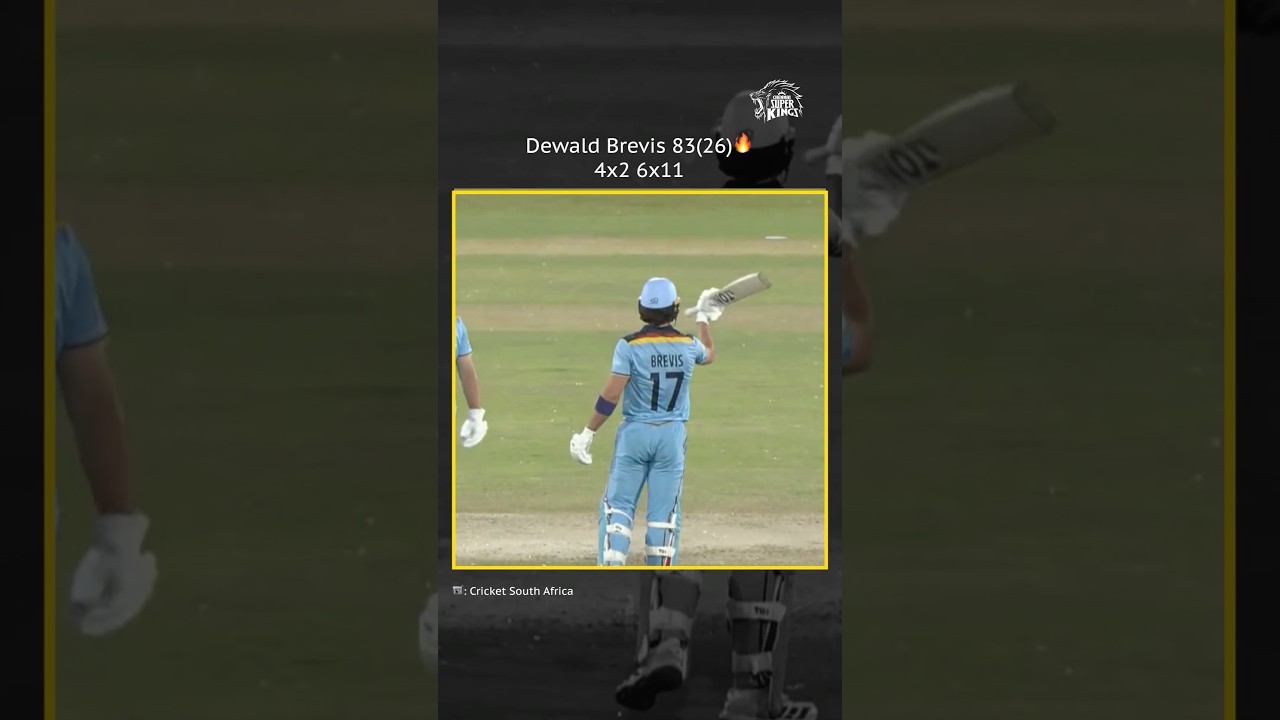 DB’s blasts from yesterday 💥💪 #WhistlePodu #Yellove 🎥 : Cricket South Africa