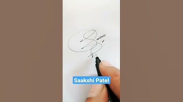 Saakshi Patel Name Signature Request done