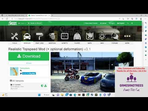 Realistic top speed and damages OVI installer 