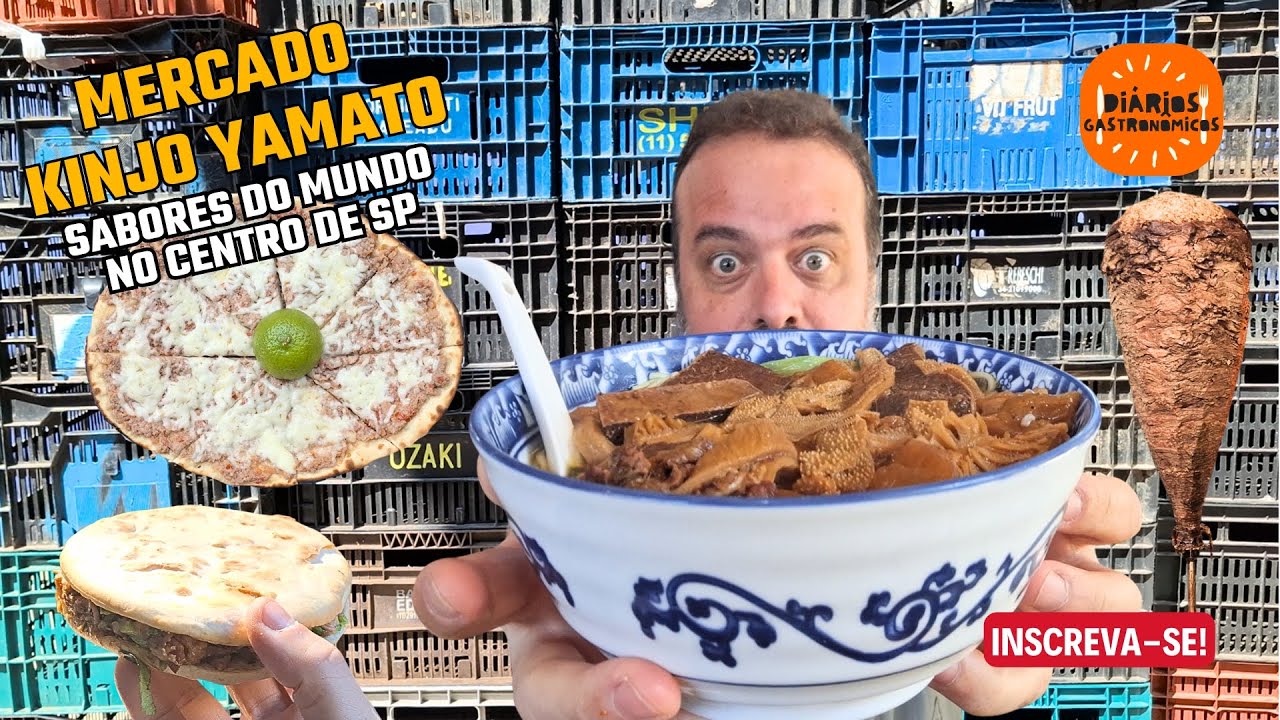 Descobrindo o Mercado Kinjo Yamato: Comidas do Mundo no Centro de SP | Diários Gastronômicos