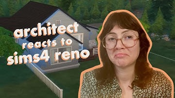 Architect reacts to Real-Life Renovation in Sims4 // Deligracy