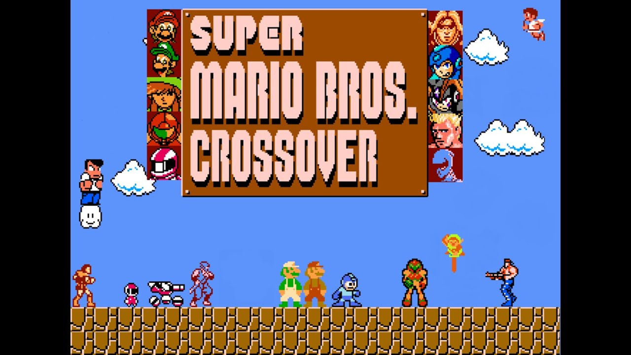 Jogo Super Mario Bros Crossover no Jogos 360