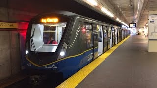 Skytrain's At Waterfront Station