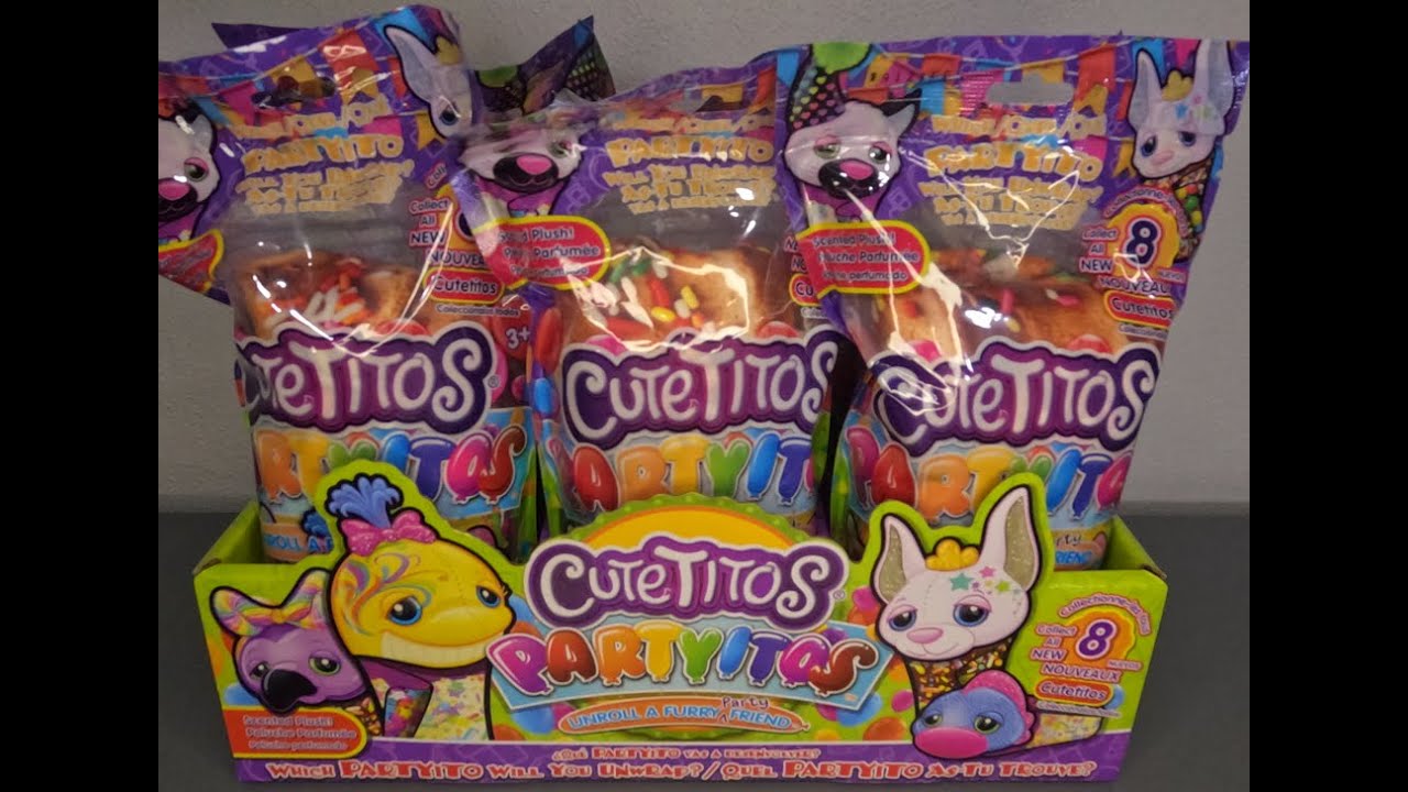 Cutetitos Partyitos Scented Plush Adult Collector Review YouTube