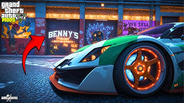 How to install Bennys in SP (2025) GTA 5 MODS