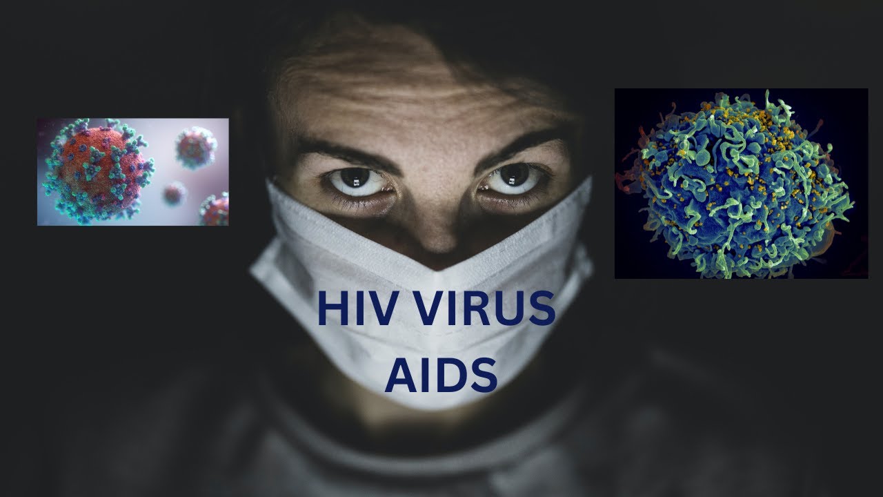 HIV VIRUS, human immunodeficiency virus, it can lead to AIDS (acquired ...