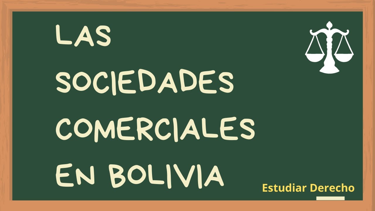 SOCIEDADES COMERCIALES EN BOLIVIA