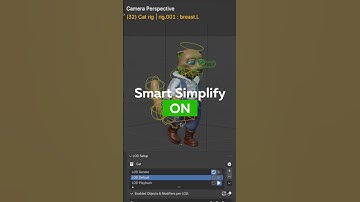 Look at my new add-on, Smart Simplify PRO !  #blender3d #animation #animationtools