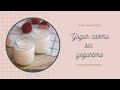 Yogur casero sin yogurtera con 2 ingredientes