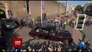 BBC News intro following the Queen's death