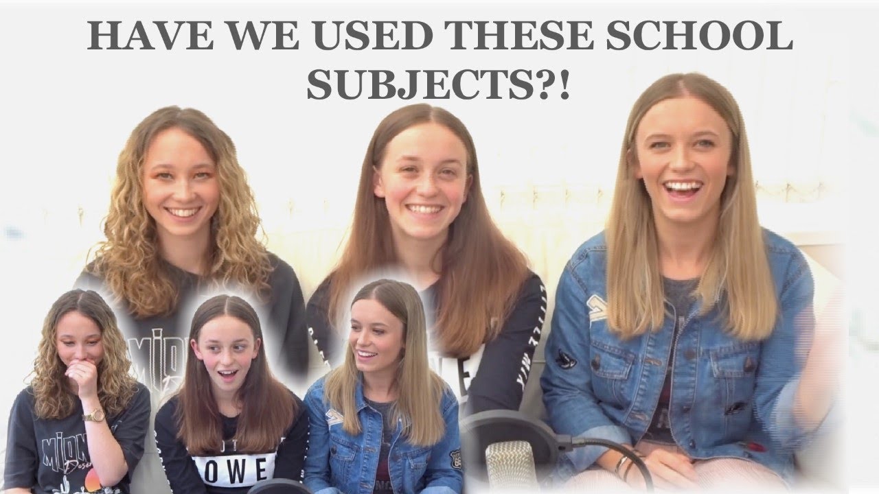 HAVE WE USED THESE SUBJECTS SINCE WE LEFT SCHOOL? (Tea Time Episode Three)
