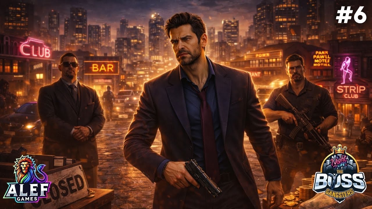 ŞEHİR BİZİM! TÜM MEKANLAR KONTROL ALTINDA | The Boss Gangster: Criminal Empire | Bölüm 6