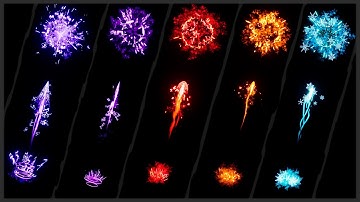 [25] Stylized Projectiles VFX [TRAILER]