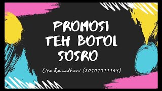 Tugas UTS Promosi Produk Teh Botol Sosro || Lisa Ramadhani
