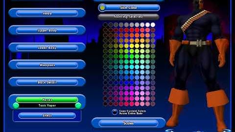 City of Heroes Character Creation