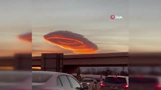 Bursada Mercek Bulutu Görüldü