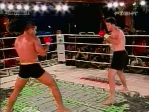 UFC LHW Champion Lyoto Machida using the straight ...