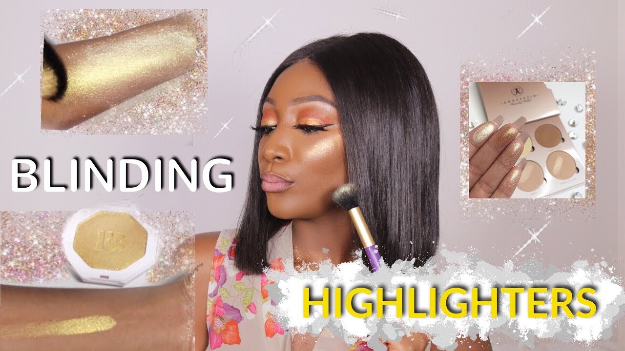 TOP HIGHLIGHTERS FOR DARK SKIN MUST HAVE HIGHLIGHTERS !!! YouTube