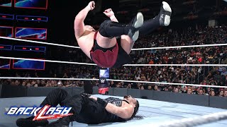 Roman Reigns VS Samoa Joe Champion WWE Backlash 2018