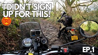 Royal Enfield Himalayan 411s taking on the EPIC green lanes of Derbyshire / EP1