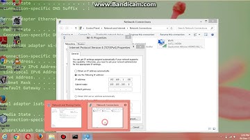 How to change IP address in windows 7,8 and 10