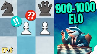 Chess Rating Climb (900-1000 ELO) - Episode 6