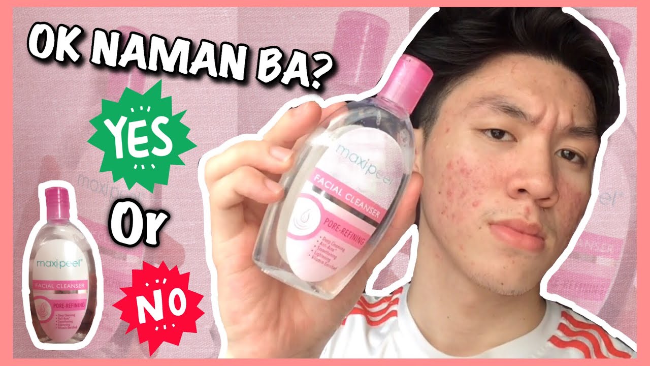 MAXIPEEL FACIAL CLEANSER POREREFINING REVIEW 6 PHILIPINES AJ