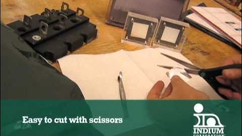 Indium Corporation: Heat-Spring(R) Thermal Interface Material INTRO