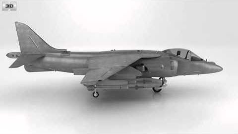 McDonnell Douglas AV-8B Harrier II 3D model by 3DModels.org
