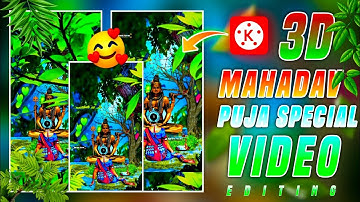 🔥New Trending Mahashivratri Status Video | Mahadev Status Video Editing | Kinemaster Video editing |