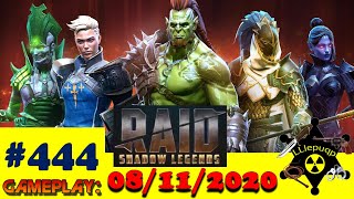 #444. Элегиус. х2 на Сакралы. Открываем 2 Сакрала и 10 Древних | RAID: Shadow Legends | 08/11/2020