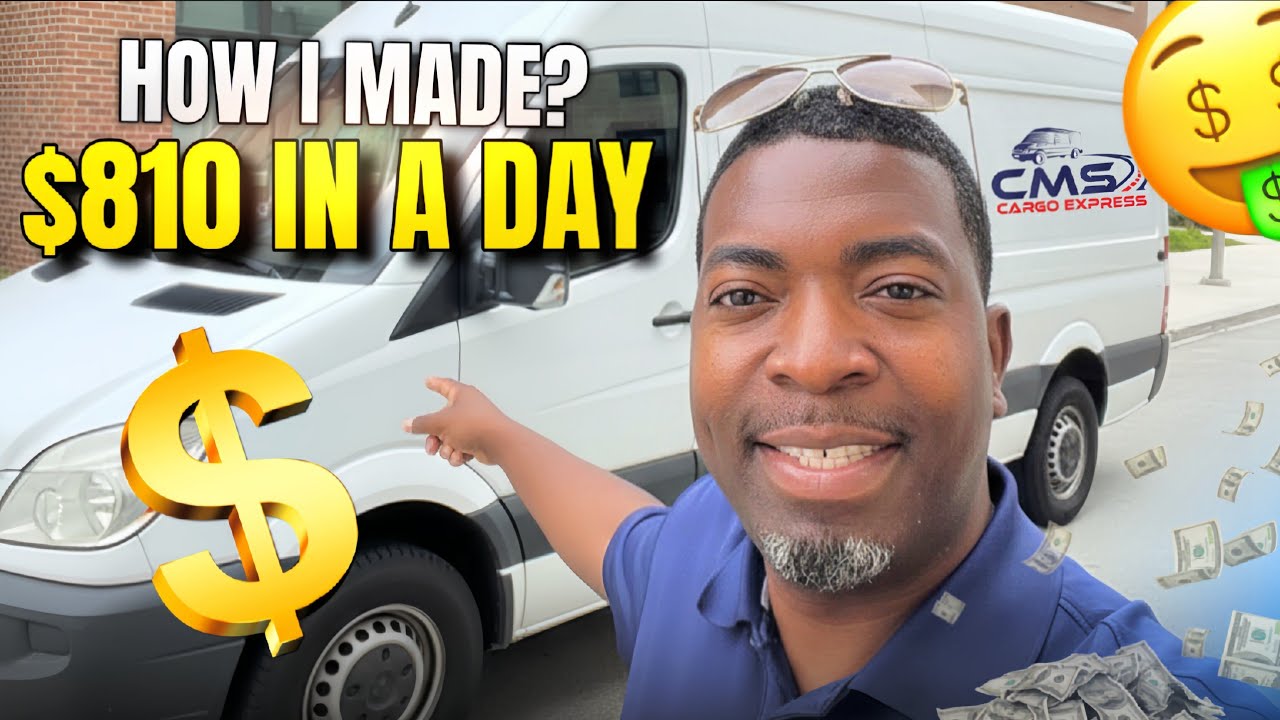 How I Earn $800 in a day in my Cargo Van Business! - YouTube