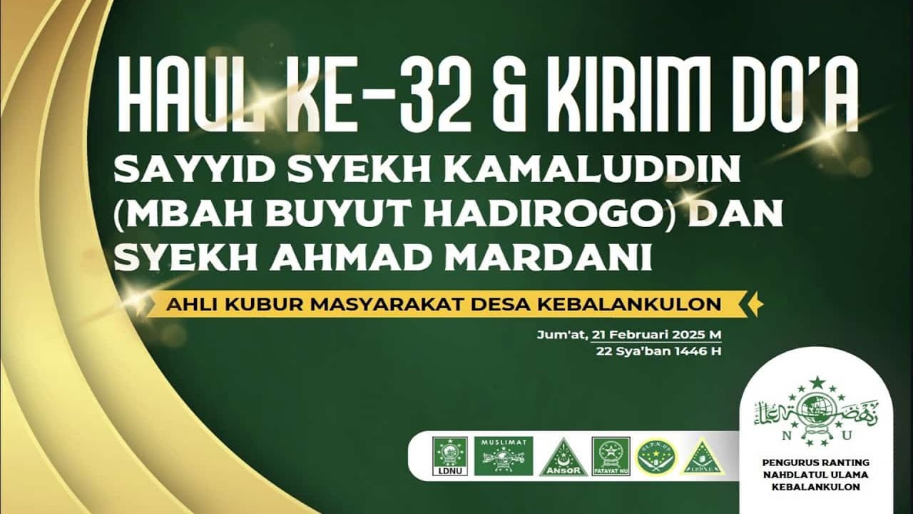 HAUL KE-32 & KIRIM DOA DESA KEBALANKULON - SEKARAN - LAMONGAN