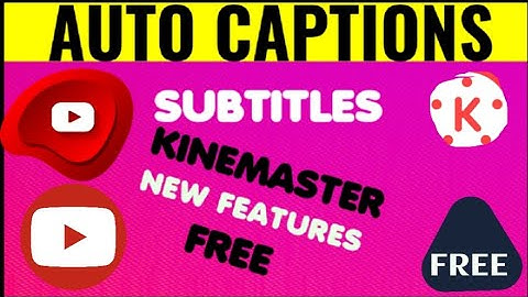 How to add auto caption in kinemaster 2024#2024