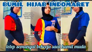 Bumil Cantik Hijab Indomaret