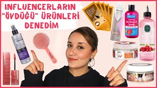 INFLUENCERLARIN ÖVE ÖVE BİTİREMEDİĞİ ÜRÜNLERİ DENEDİM | INSTAGRAMDA EN ÇOK LİNKLENEN ÜRÜNLER