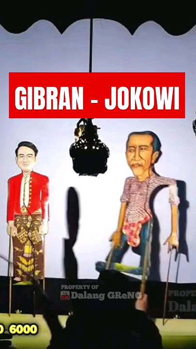 video Lengkapnya klik...👆 GIBRAN - JOKOWI Wayang Kulit Dalang GReNG || PUPPET JAVANESE