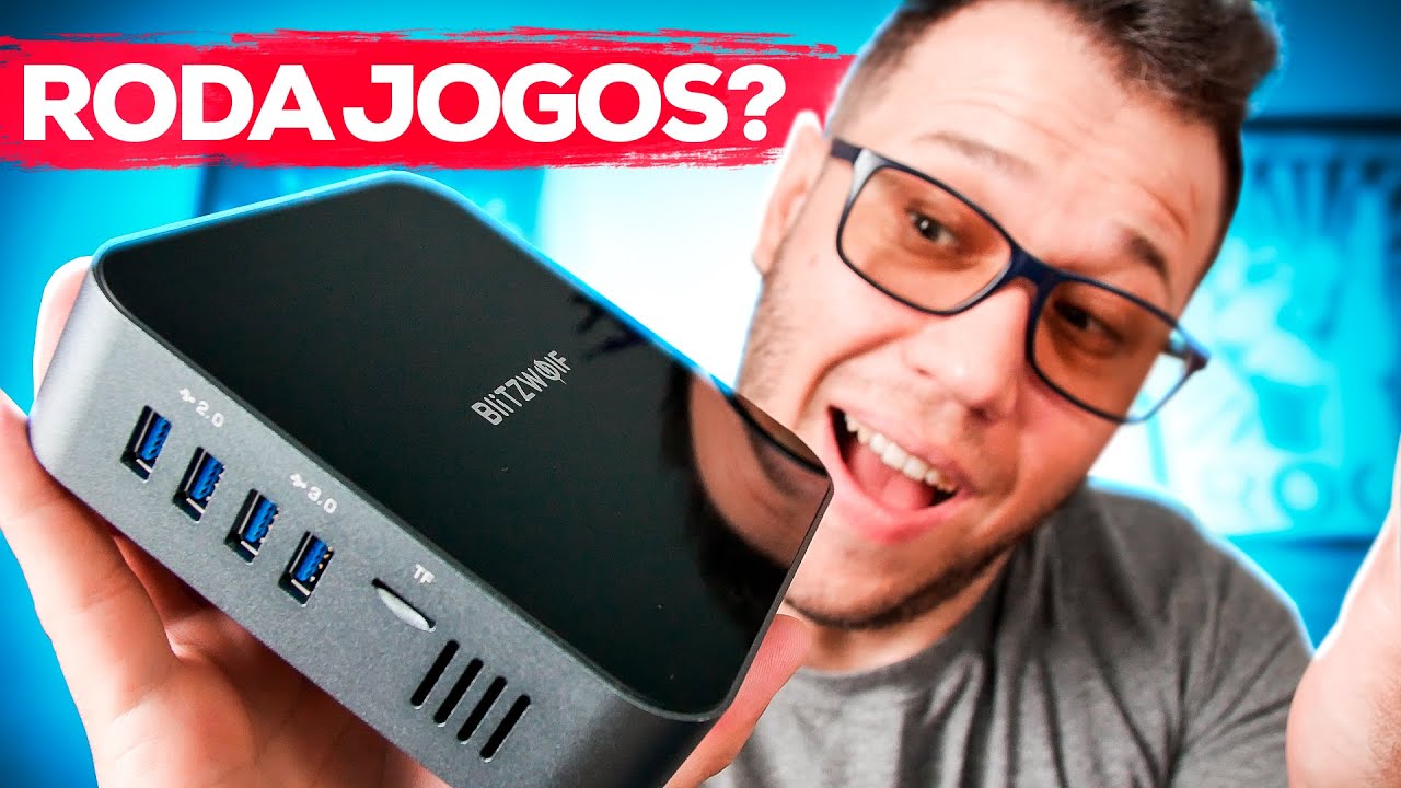 MINI PC de 1000 reais! O que dá para fazer nele? Blitzwolf BWMPC1