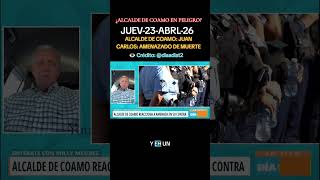JUAN CARLOS: DEATH THREATS THURSDAY-23-APRIL-26 #mundo43_ #notimundo43🗞️
