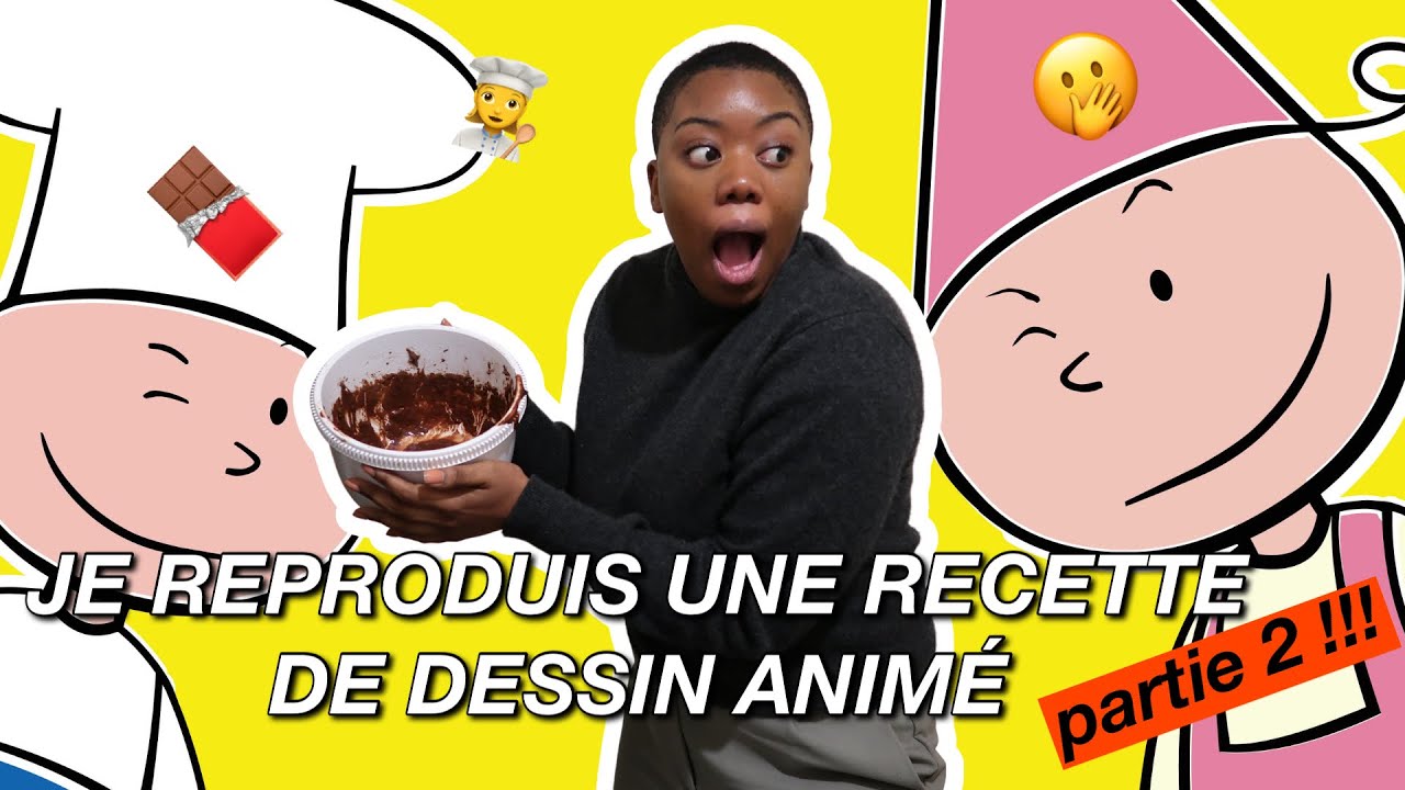 je reproduis une recette de dessin animé (pt. 2) 👩🏾‍🍳🍫