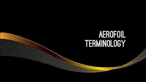 CATS ATPL Principles of Flight - Aerofoil Terminology